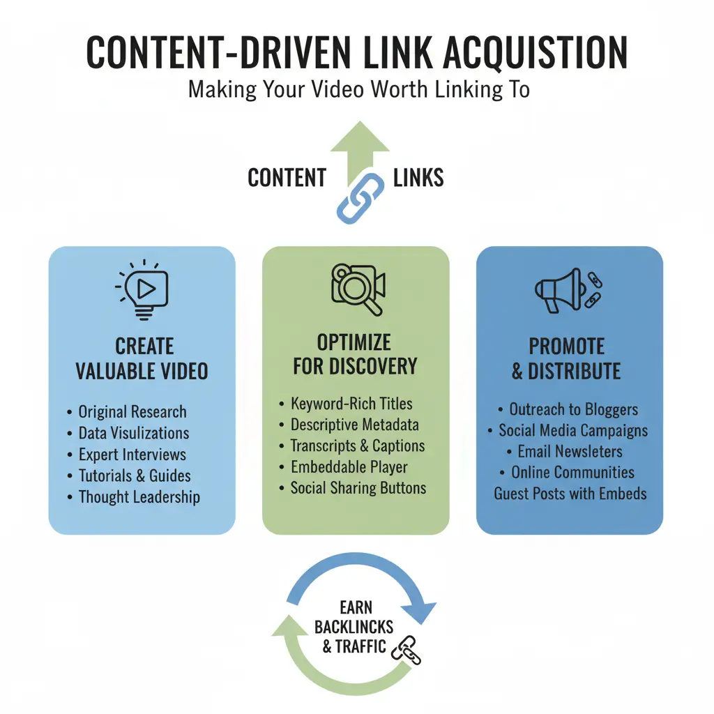Content-Driven Link Acquisition: Making Your Video Worth Linking To