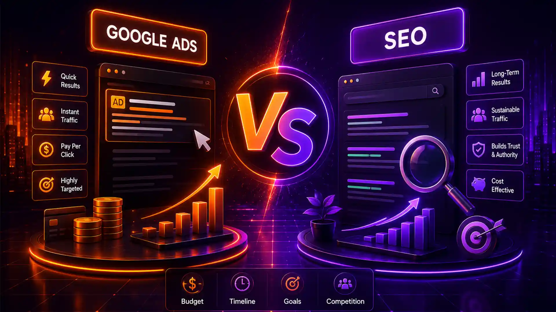 Google Ads vs SEO: Which Should You Invest In First?