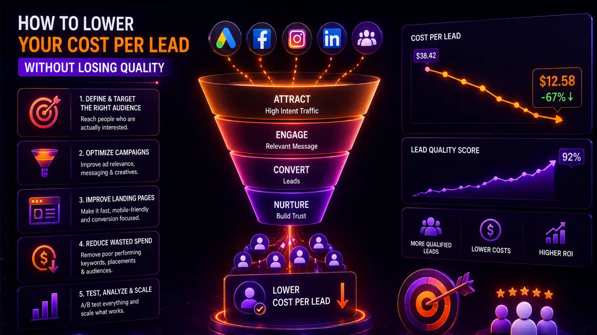 How to Lower Your Cost Per Lead Without Losing Quality